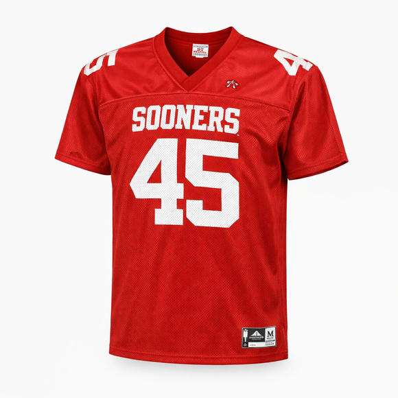 BT Player Sports Other - Vintage 90s Oklahoma Sooners #45 Football Jersey BT Player Sports Made USA Sz M